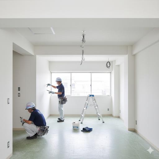 内装工事風景2